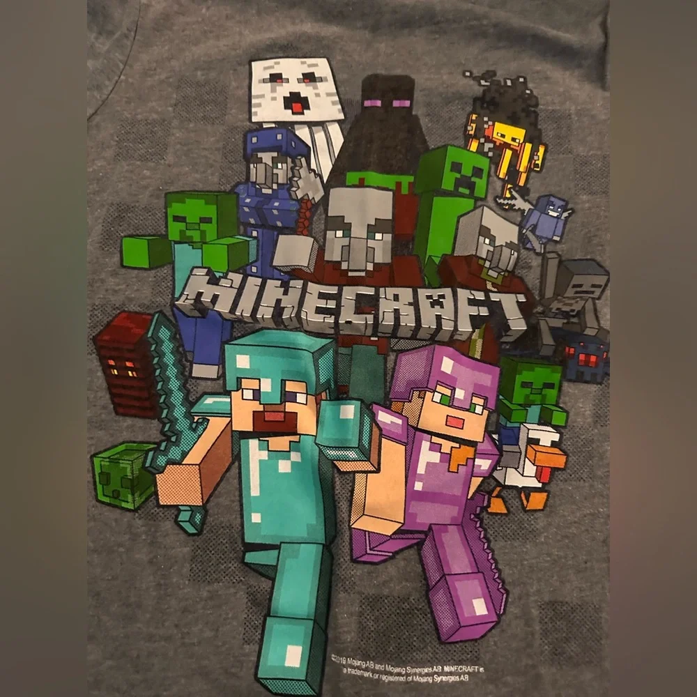 Old Navy Minecraft Boy’s Short Sleeve T-shirt